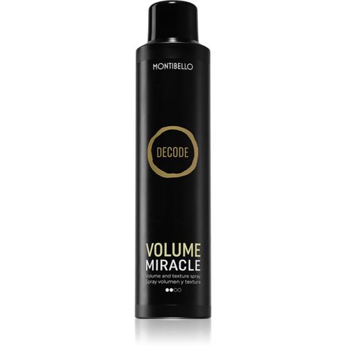 Decode Volume Miracle Spray spray volumizzante per l'asciugatura il finishing dei capelli 250 ml - Montibello - Modalova