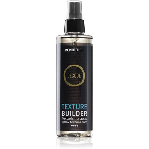 Decode Texture Builder spray fissante per tutti i tipi di capelli 200 ml - Montibello - Modalova