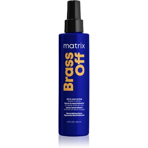 Brass Off spray per capelli neutralizzante per toni gialli 200 ml - Matrix - Modalova