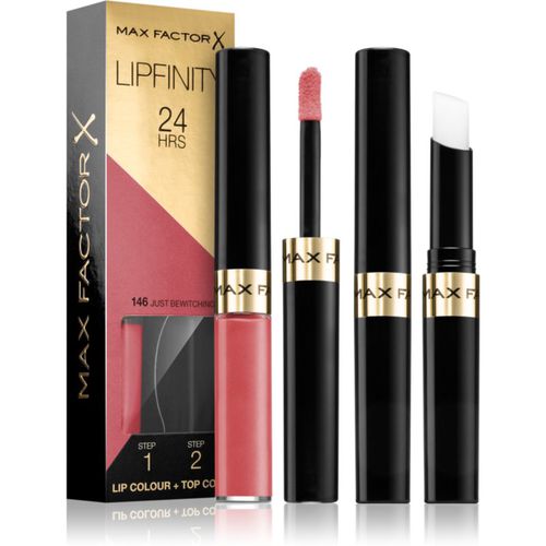 Lipfinity Lip Colour rossetto lunga tenuta con balsamo colore 146 Just Bewitching - Max Factor - Modalova