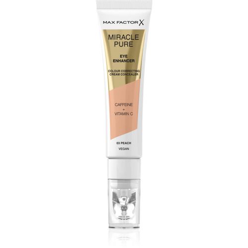 Miracle Pure corrector en crema antibolsas y antiojeras tono 03 Peach 10 ml - Max Factor - Modalova