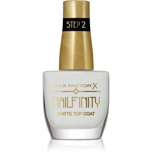 Nailfinity Matte Top Coat gel smalto coprente effetto opaco colore 101 Velvet Curtain 12 ml - Max Factor - Modalova