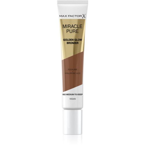 Miracle Pure bronzer in crema illuminante colore 002 Medium to Dark 15 ml - Max Factor - Modalova