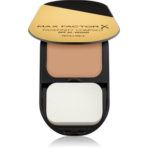Facefinity Refillable maquillaje compacto matificante SPF 20 tono 001 Porcelain 10 g - Max Factor - Modalova