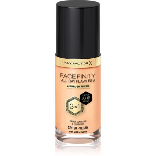 Facefinity All Day Flawless maquillaje de larga duración SPF 20 tono 44 Warm Ivory 30 ml - Max Factor - Modalova