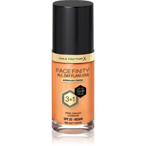 Facefinity All Day Flawless maquillaje de larga duración SPF 20 tono 84 Soft Toffee 30 ml - Max Factor - Modalova