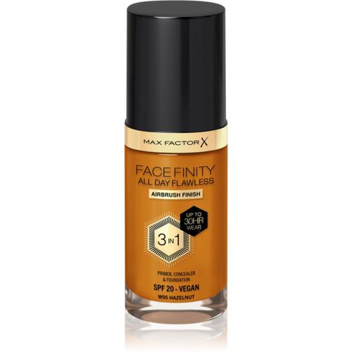 Facefinity All Day Flawless maquillaje de larga duración SPF 20 tono W95 Hazelnut 30 ml - Max Factor - Modalova