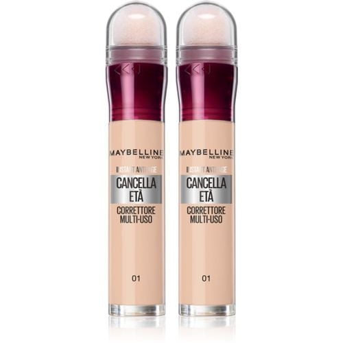 Instant Anti Age Eraser Flüssig-Concealer mit Schwamm-Applikator vorteilhafte Packung Farbton 01 Light - MAYBELLINE NEW YORK - Modalova