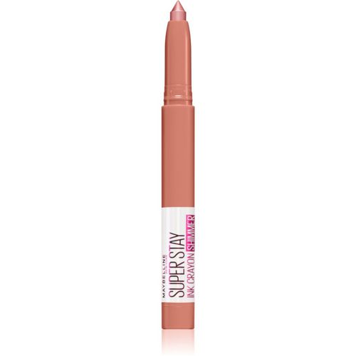 SuperStay Ink Crayon Birthday Edition barra de labios en lápiz con purpurina tono 185 Piece of a Cake 1.5 g - MAYBELLINE NEW YORK - Modalova