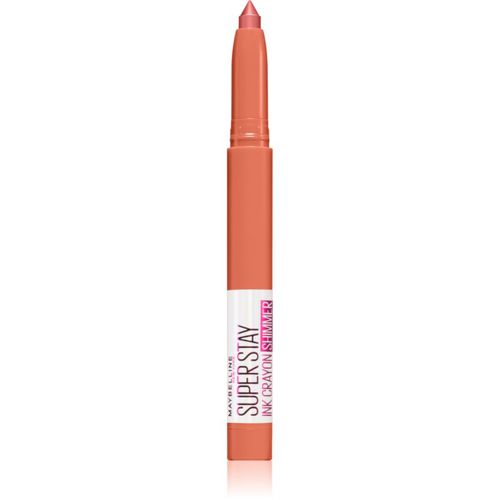 SuperStay Ink Crayon Birthday Edition dünner Lippenstift mit Glitzerteilchen Farbton 190 Blow the Candle 1.5 g - MAYBELLINE NEW YORK - Modalova