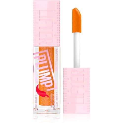 Lifter Plump brillo de labios con efecto voluminizador tono 008 Hot Honey 5,4 ml - Maybelline - Modalova