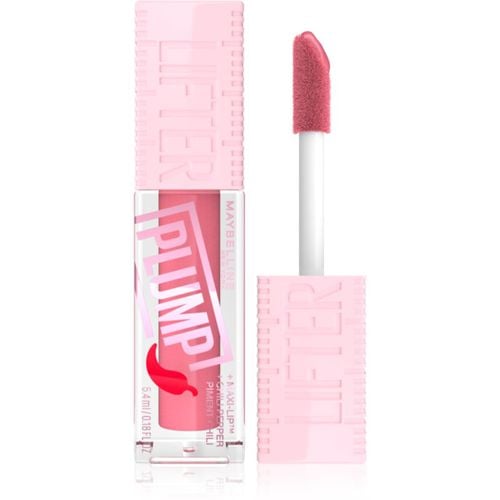 Lifter Plump Lipgloss mit vergrößerndem Effekt Farbton 001 Blush Blaze 5.4 ml - MAYBELLINE NEW YORK - Modalova