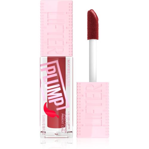 Lifter Plump brillo de labios con efecto voluminizador tono 006 Hot Chili 5,4 ml - Maybelline - Modalova