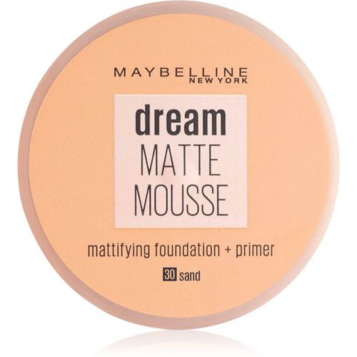 Dream Matte Mousse fondotinta opacizzante colore 30 Sand 18 ml - MAYBELLINE NEW YORK - Modalova