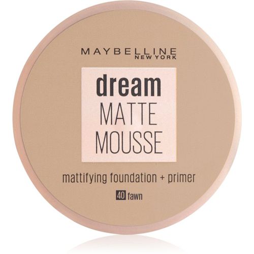 Dream Matte Mousse fondotinta opacizzante colore 40 Fawn 18 ml - Maybelline - Modalova