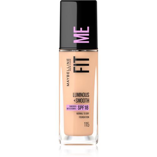 Fit Me! Flüssiges Make-Up für klare und glatte Haut Farbton 115 Ivory 30 ml - MAYBELLINE NEW YORK - Modalova