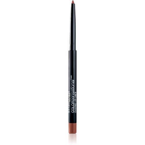 Color Sensational Shaping Lip Liner matita per labbra con temperamatite colore 20 Nude Seduction 1,2 g - Maybelline - Modalova