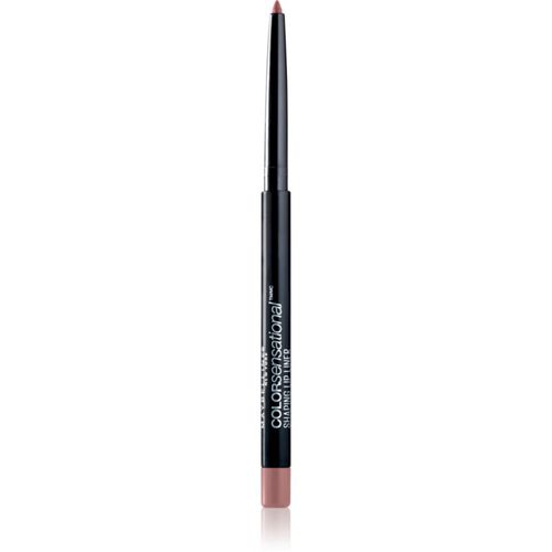 Color Sensational Shaping Lip Liner delineador de labios con sacapuntas tono 50 Dusty Rose 1,2 g - Maybelline - Modalova