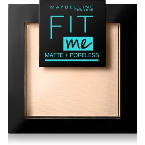 Fit Me! Matte+Poreless cipria opacizzante colore 220 Natural Beige 9 g - Maybelline - Modalova