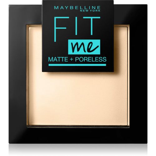 Fit Me! Matte+Poreless cipria opacizzante colore 115 Ivory 9 g - Maybelline - Modalova