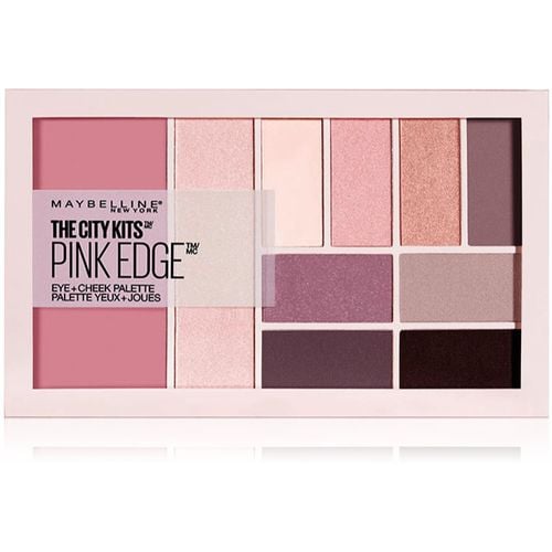 The City Kits™ Pink Edge Lidschatten & Kontourpalette für Gesicht und Augen 16 g - MAYBELLINE NEW YORK - Modalova