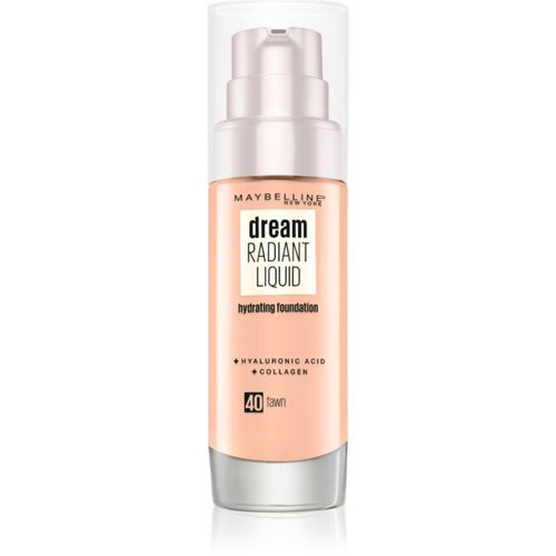 Dream Radiant Liquid base de maquillaje líquida con efecto iluminador tono 40 Fawn 30 ml - Maybelline - Modalova