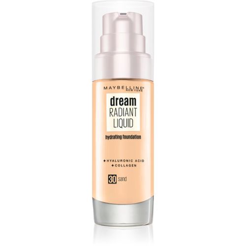 Dream Radiant Liquid base de maquillaje líquida con efecto iluminador tono 30 Sand 30 ml - Maybelline - Modalova