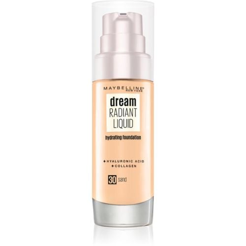 Dream Radiant Liquid fondotinta liquido illuminante colore 30 Sand 30 ml - Maybelline - Modalova