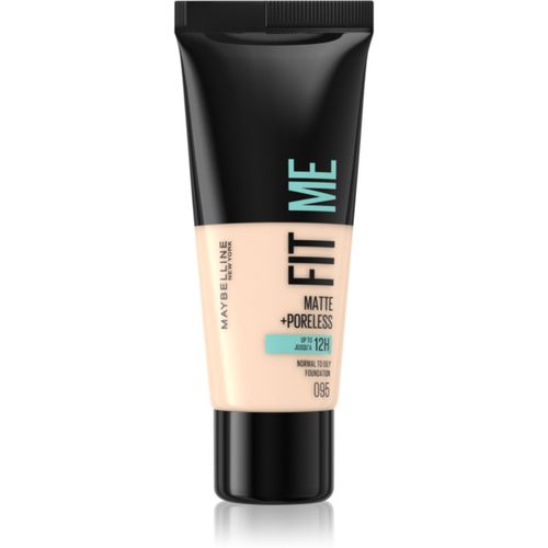 Fit Me! Matte+Poreless fondotinta matte per pelli normali e miste colore 95 Fair Porcelain 30 ml - Maybelline - Modalova