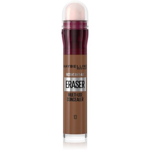 Instant Anti Age Eraser corrector líquido con esponja aplicadora tono 13 Cocoa 6.8 ml - MAYBELLINE NEW YORK - Modalova