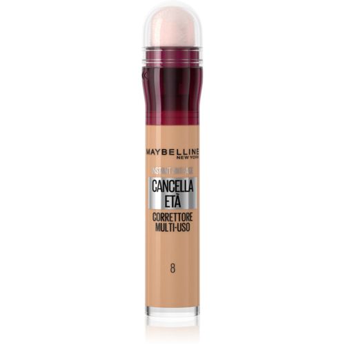 Instant Anti Age Eraser corrector líquido con esponja aplicadora tono 08 Buff 6,8 ml - Maybelline - Modalova