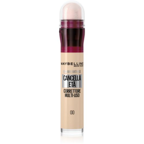 Instant Anti Age Eraser corrector líquido con esponja aplicadora tono 00 Ivory 6,8 ml - Maybelline - Modalova