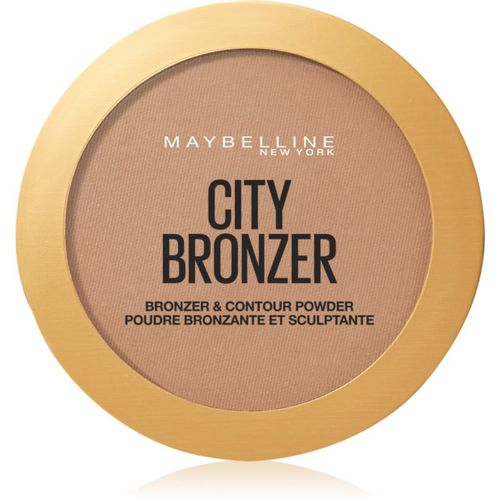 City Bronzer bronzer e cipria per contouring colore 300 Deep Cool 8 g - Maybelline - Modalova