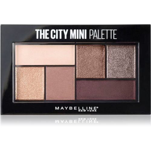 The City Mini Palette paleta de sombras de ojos tono 410 Chill Brunch Neutrals 6 g - MAYBELLINE NEW YORK - Modalova