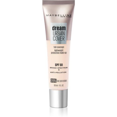 Dream Urban Cover base de cobertura total tono 095 Fair Porcelain 30 ml - Maybelline - Modalova