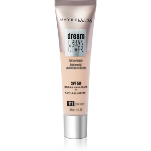 Dream Urban Cover base de cobertura total tono 111 Cool Ivory 30 ml - Maybelline - Modalova