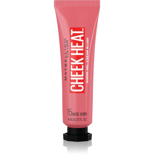 Face Studio Cheek Heat colorete en crema tono 15 Nude Burn 10 ml - Maybelline - Modalova