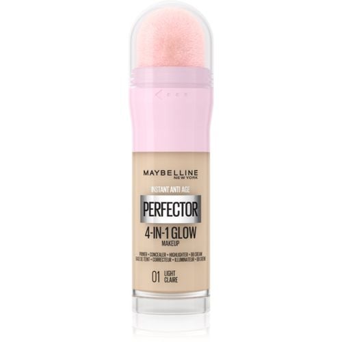 Instant Perfector 4-in-1 fondotinta illuminante per un look naturale colore 01 Light 20 ml - MAYBELLINE NEW YORK - Modalova