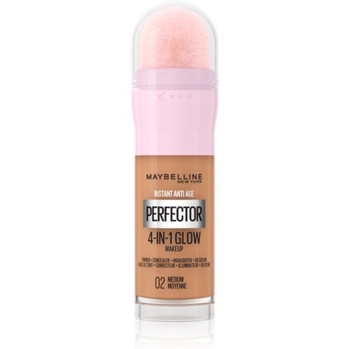 Instant Perfector 4-in-1 fondotinta illuminante per un look naturale colore 02 Medium 20 ml - Maybelline - Modalova