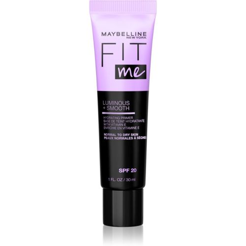 Fit Me! Luminous+Smooth prebase para iluminar y unificar la tez 30 ml - MAYBELLINE NEW YORK - Modalova