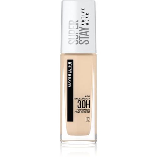 SuperStay Active Wear fondotinta lunga tenuta per una copertura completa colore 02 Naked Ivory 30 ml - MAYBELLINE NEW YORK - Modalova