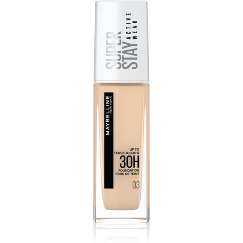 SuperStay Active Wear fondotinta lunga tenuta per una copertura completa colore 03 True Ivory 30 ml - MAYBELLINE NEW YORK - Modalova