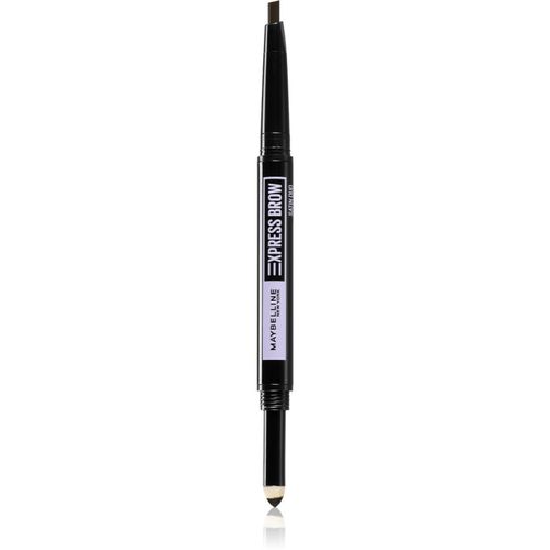 Express Brow Satin Duo lápiz y polvos para cejas duo tono 04 - Dark Brown - Maybelline - Modalova