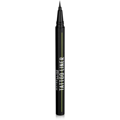 Tattoo Liner Ink Pen eyeliner in pennarello colore Black 1 ml - Maybelline - Modalova