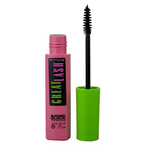 Great Lash Blackest Black mascara colore Blackest Black 12.5 ml - Maybelline - Modalova