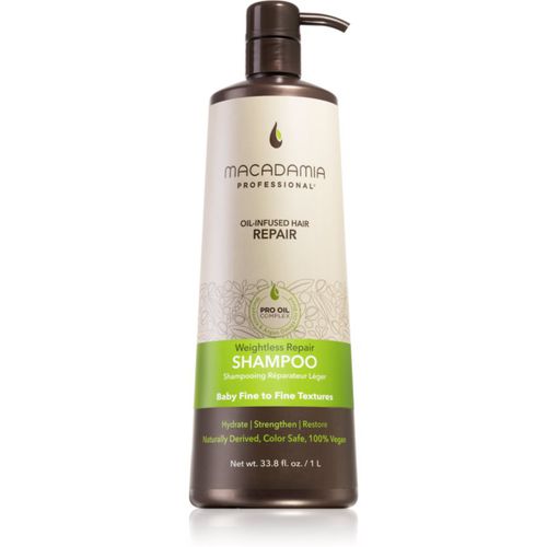 Weightless Repair champú hidratante con fórmula ligera para todo tipo de cabello 1000 ml - Macadamia Natural Oil - Modalova