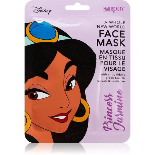 Disney Princess Jasmine Máscara en hoja revitalizante con extracto de té verde 25 ml - Mad Beauty - Modalova