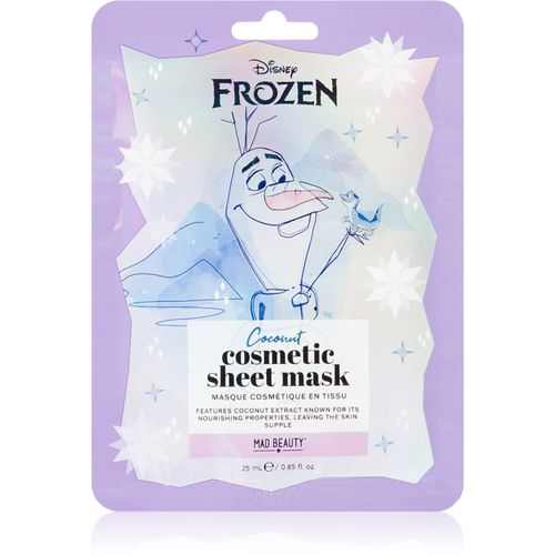 Frozen Olaf Zellschichtmaske mit aufhellender und feuchtigkeitsspendender Wirkung 25 ml - Mad Beauty - Modalova