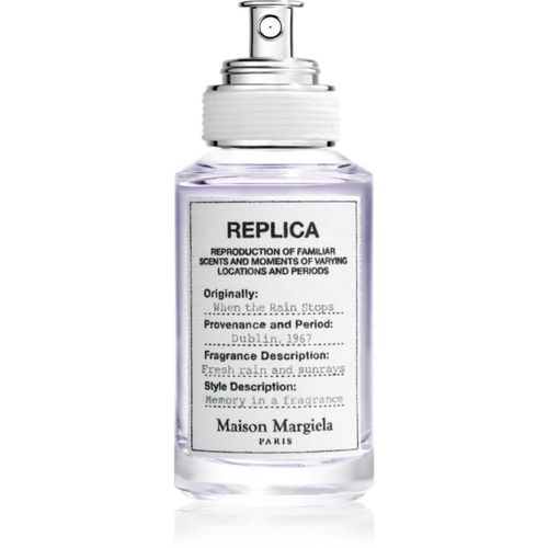 REPLICA When the Rain Stops Eau de Toilette Unisex 30 ml - Maison Margiela - Modalova