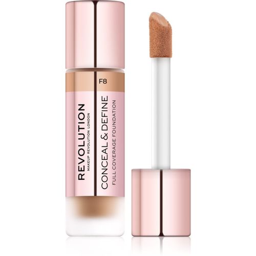 Conceal & Define base de maquillaje cubre imperfecciones tono F8 23 ml - Makeup Revolution - Modalova